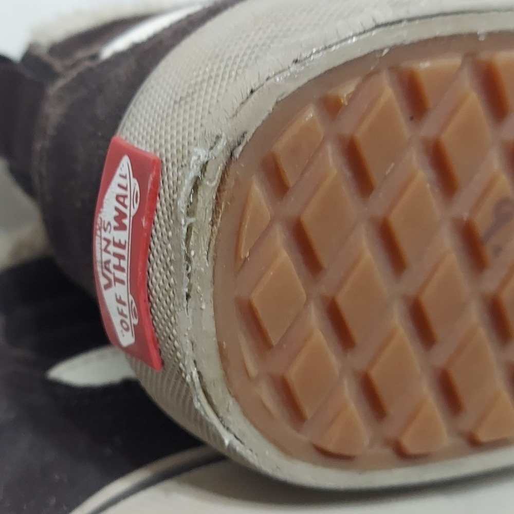 Vans Filmore High Top Skate Brown Sherpa‎ Women's Size 9/Men's 7.5 - Picture 10 of 10